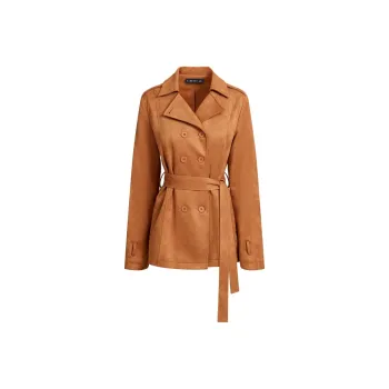 Lioness Trench Coats Women's Camel