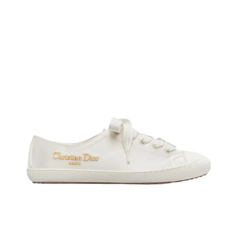 DIOR Dioriviera Lucky Low Top Skateboard Shoes Women's White-1