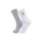 2 Pack (White+Gray)