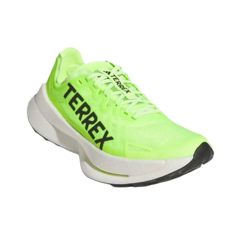 Adidas Terre Abrasion Resistant Low Top Running Shoes Unisex Neon Green-2