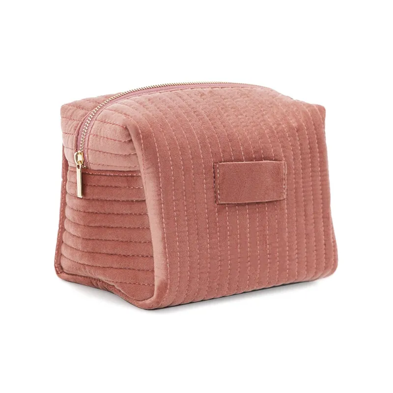 WW 0724 Best Seller Velvet Embroidery Portable Handheld Storage Bag Makeup Bags-7