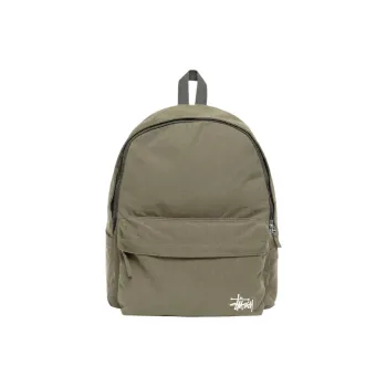 Stussy Cotton Backpack Regular Unisex Green