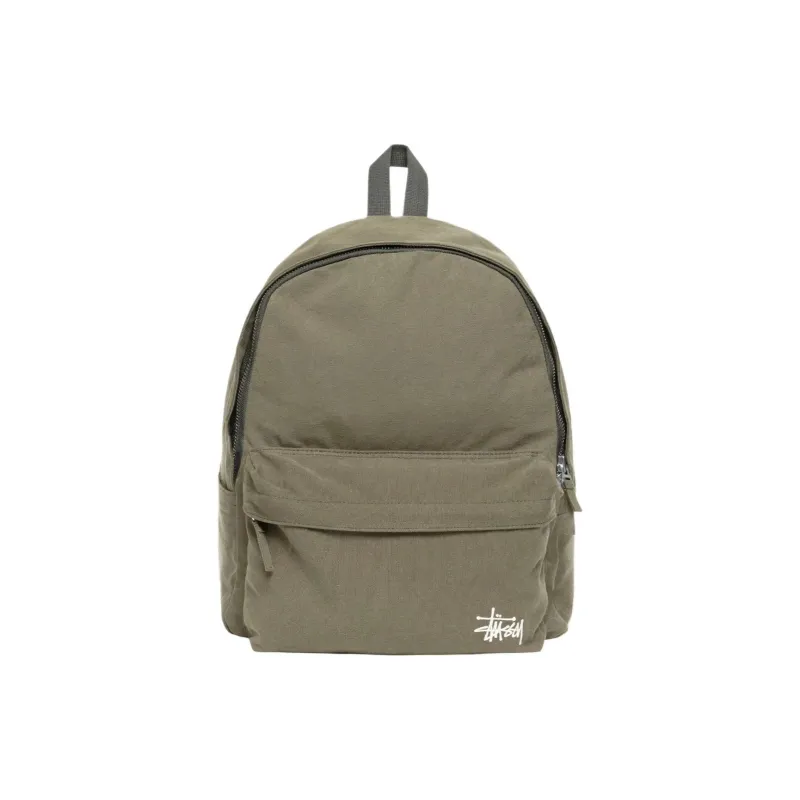 Stussy Cotton Backpack Regular Unisex Green-0