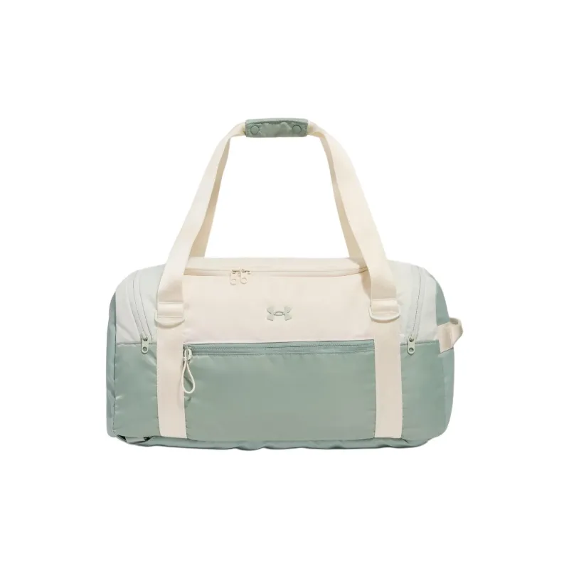 Under Armour 33L Polyester Travel Bag Women's Beige & Green-0