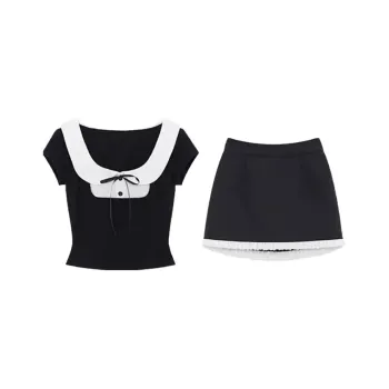 COVER TIME Two Piece Skirt Sets Women's