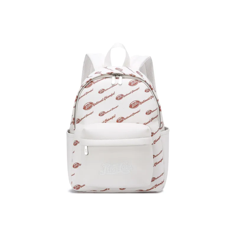 Pepsi PVC Backpack Regular Unisex White/Blue/Black-0