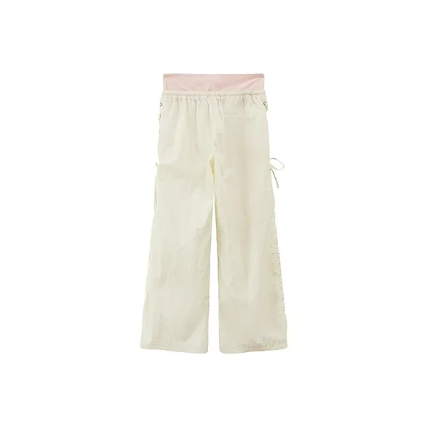 CHUU Casual Pants Women's White Apricot-1