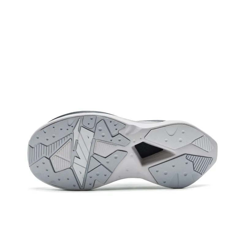 AVIA Sports Life Collection Cushioning Height Increase Low Top Running Shoes Unisex Silver Gray-4