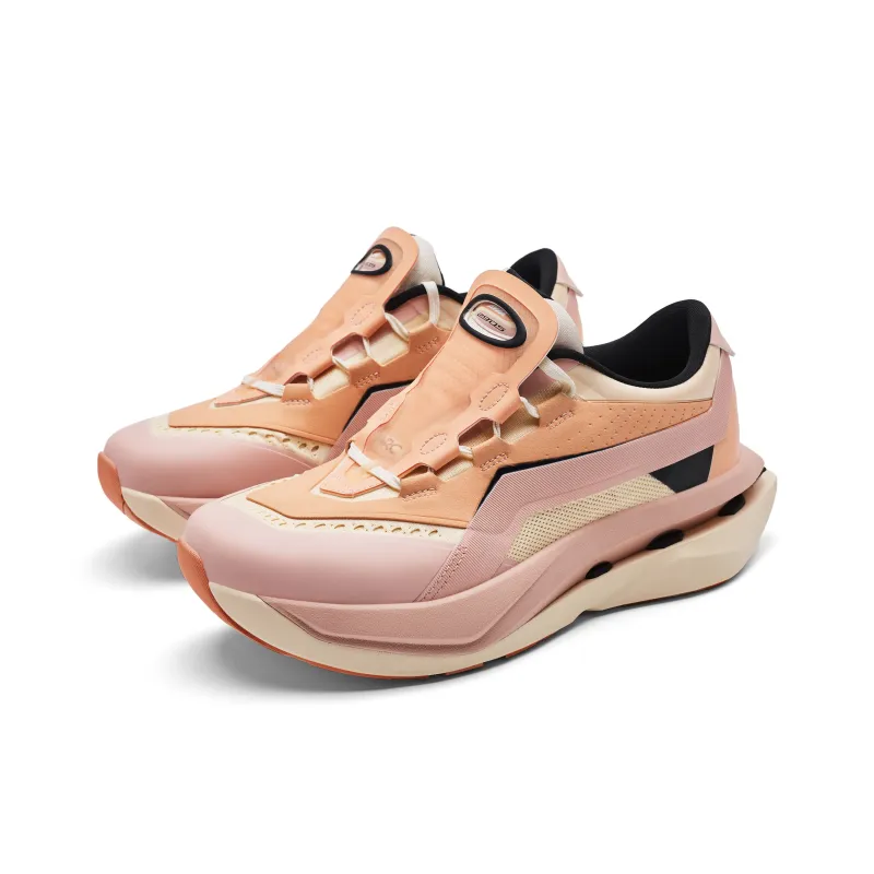 AVIA Sports Life Collection Cushioning Height Increase Low Top Running Shoes Unisex Peach Pink-2