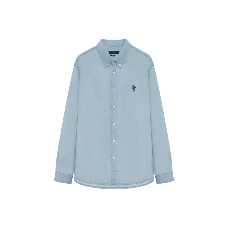 Teenie Weenie Men Denim Series Shirt Unisex-0