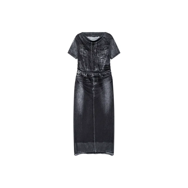 Desigual Short Sleeved Dress Women's-0