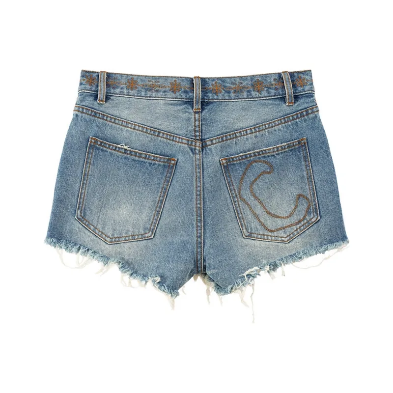 CHUU Denim Shorts Women's Light Denim Blue-1