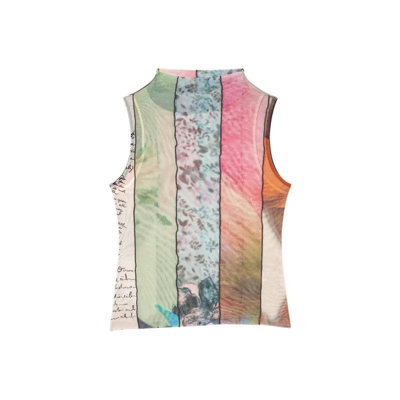 Desigual Tank Tops Women's Multicolor Print-0