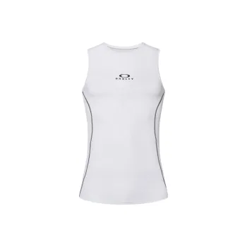 Oakley Tank Tops Unisex White 100