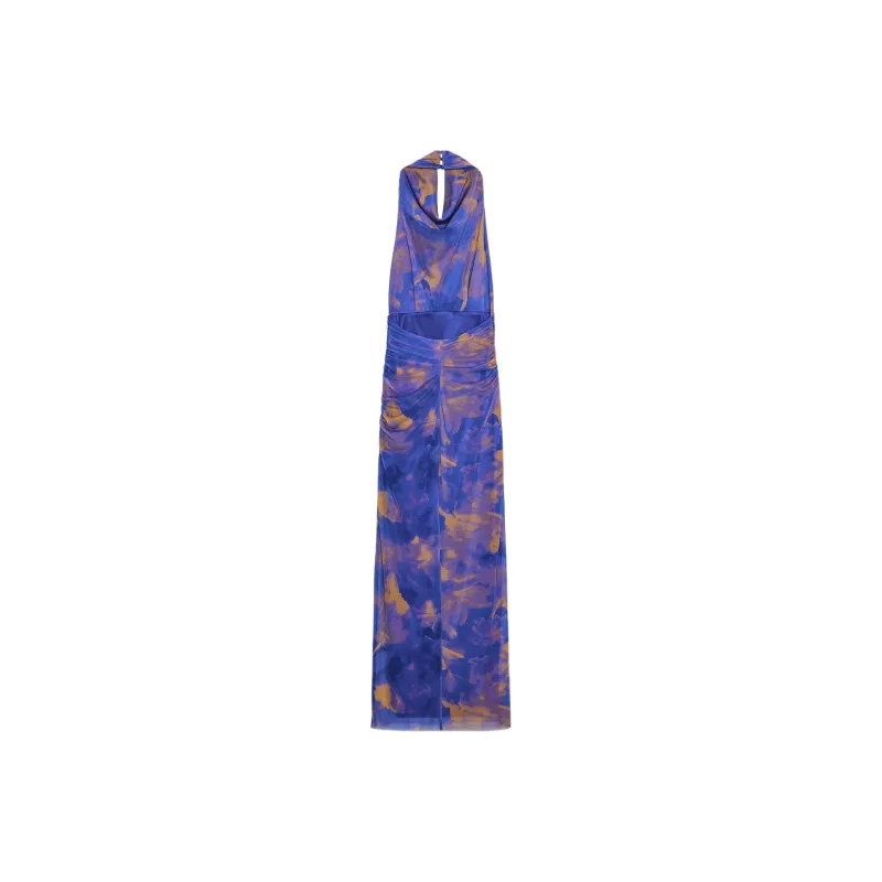 ZARA Sleeveless Dresses Women's Dark Purple-1