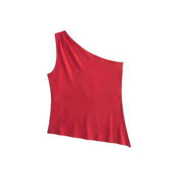 Hollister Tank Tops Women's Red