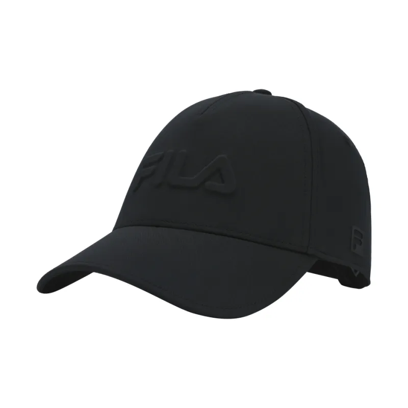 FILA Athletics Polyester Baseball Caps Men's Jet Black-2