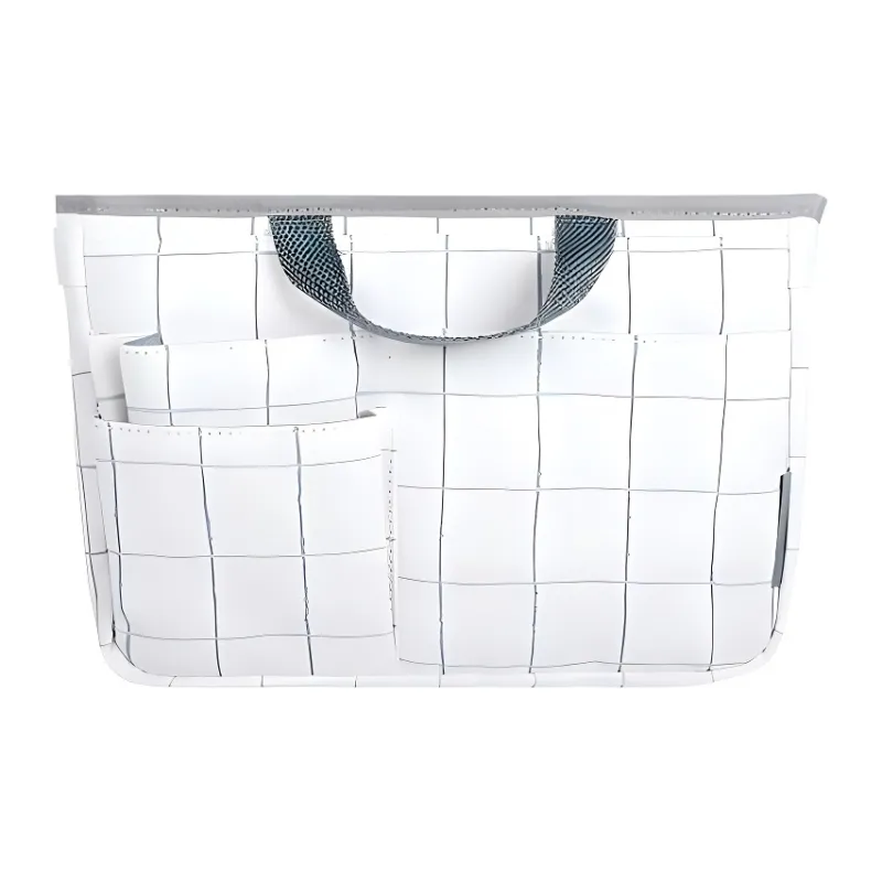 KOKUYO Polyester Travel Storage Bag Medium Size Women's Blue Red/Gray-5