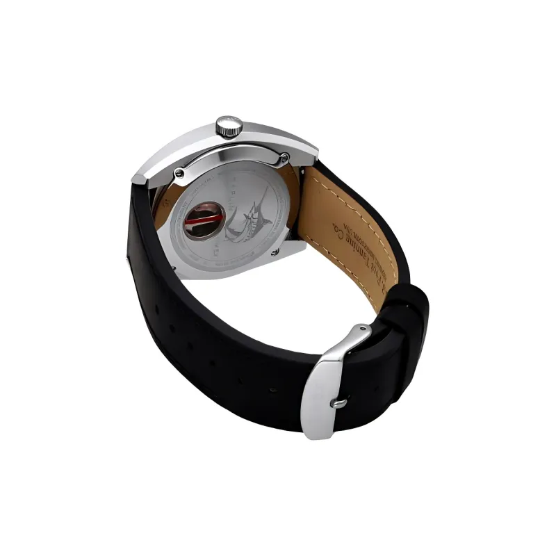 TIMEX Wrist Watch Automatic Mechanical Movement Leather Strap 39mm Black Dial Men's Watches-2