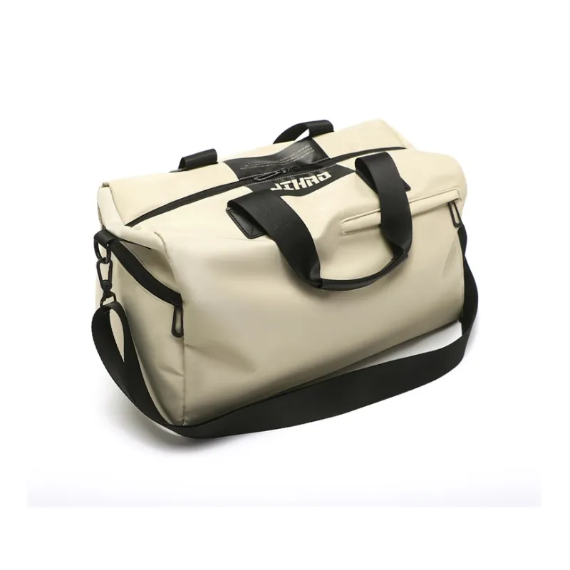 Single Warehouse Nylon One Shoulder Gym Bag Regular Unisex Khaki/Gray/Black-2