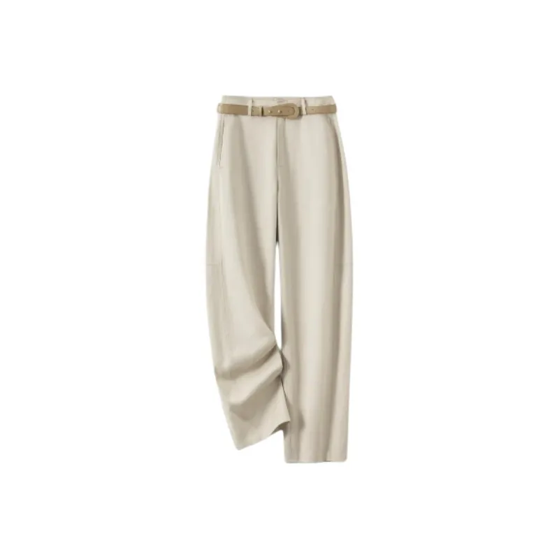IHIMI Casual Pants Women's Sea Salt Apricot-0