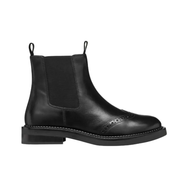 GEOX Serilda Short Chelsea Boots Women's Black-2
