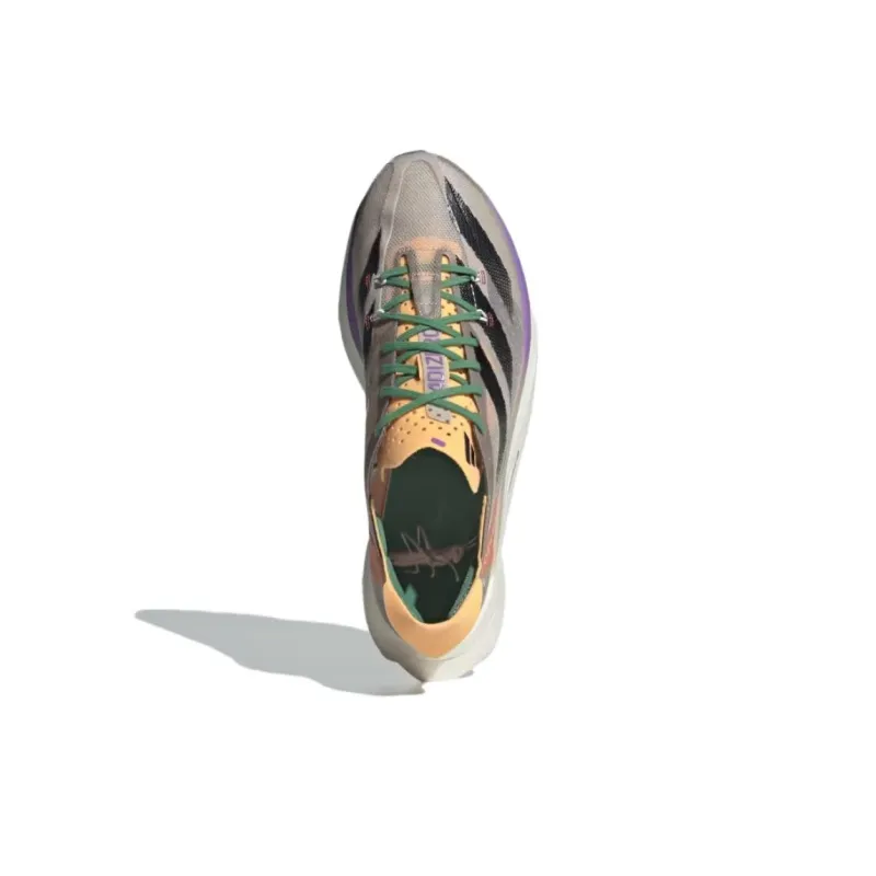 Adidas Adizero Adios Pro 3 Anti Slip Wear Resistant Low Top Running Shoes Unisex Gray-3