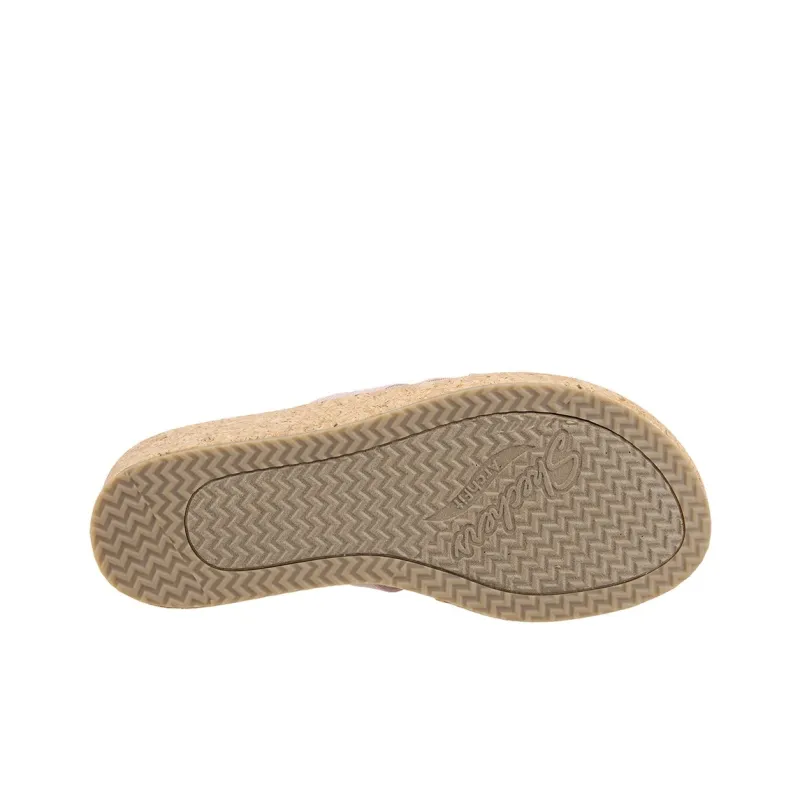 Skechers ARCH FIT BEVERLEE Slide Slippers Women's Pink-3