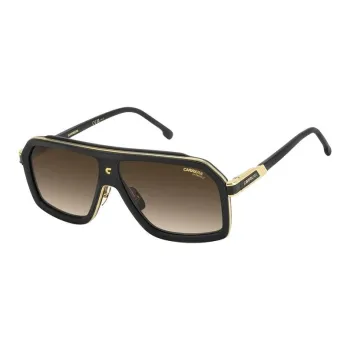 CARRERA Plastic Metal Irregular Shape Sunglasses Men's Black