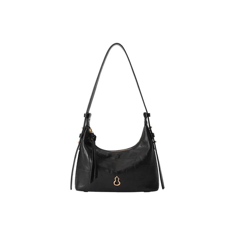 BAMPO Top Grain Cow Leather Underarm Shoulder Bag, Crossbody Bag Women's Multicolor-8