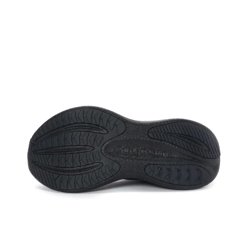 Saucony Anti Slip Wear Resistant Low Top Running Shoes Women's Black-8