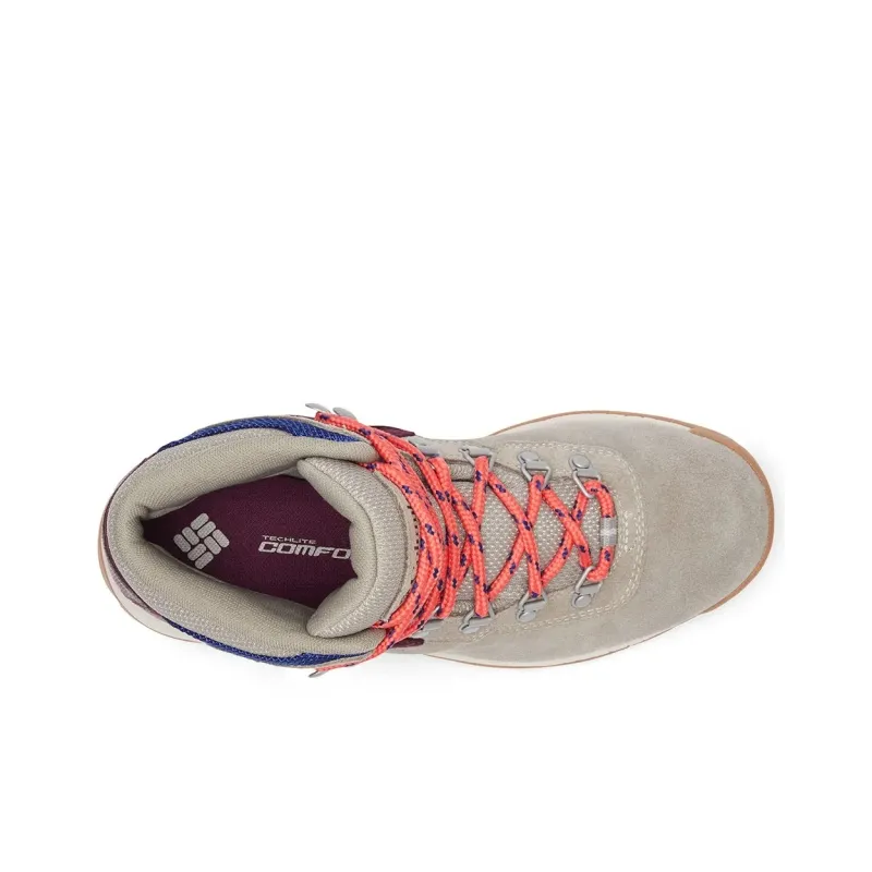Columbia Newton Ridge Plus Mid Top Hiking Shoes Women's Beige-4