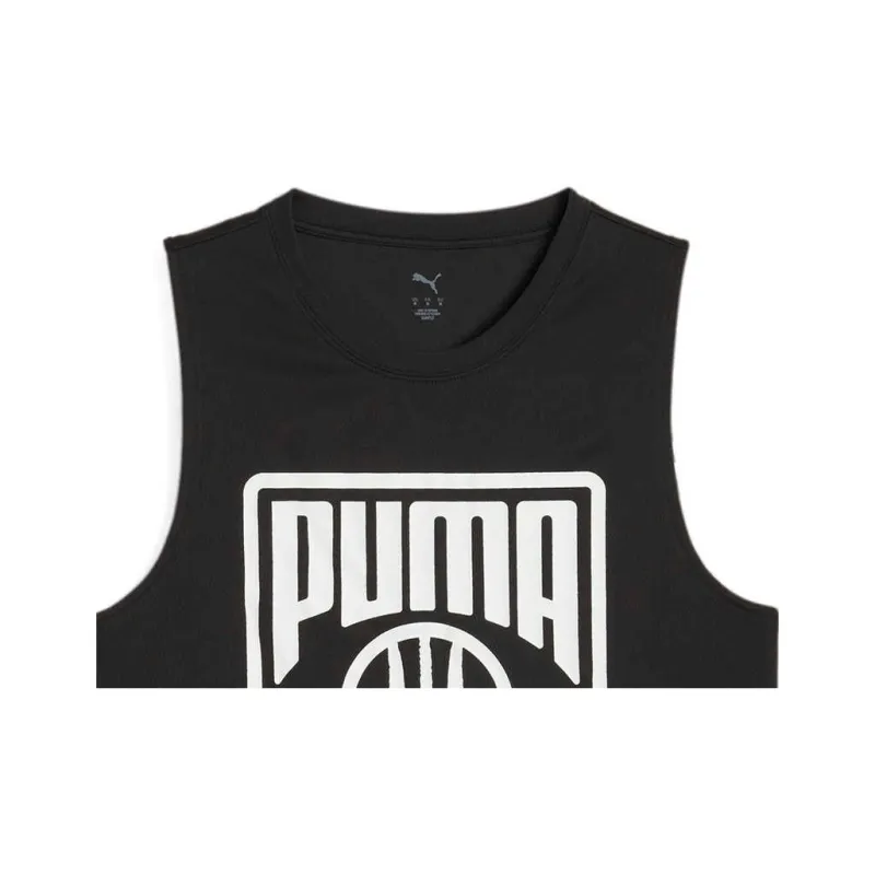 PUMA Tank Tops Men Black-4