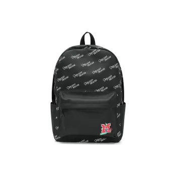 Disney Mickey Series Fabric Backpack Unisex White/Black/Pink