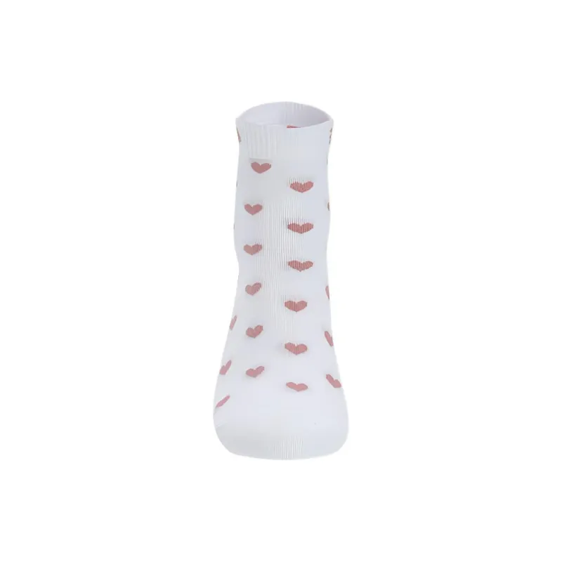 FILA Lifestyle Mid Rise Socks Women's Standard White-0