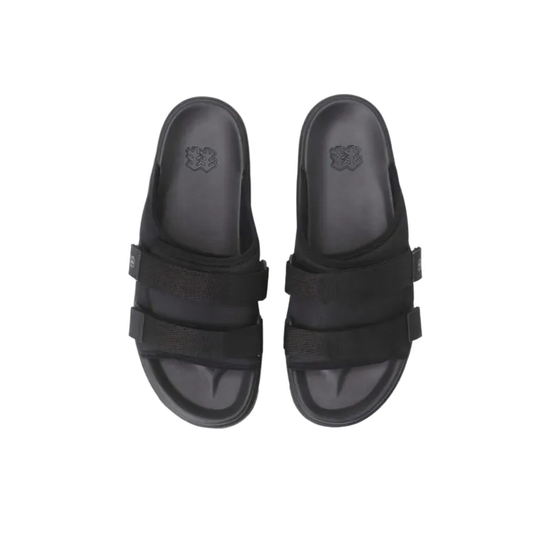 KOLON SPORT Camp Rubber Sole Abrasion Resistant Slide Slippers Unisex Black-1