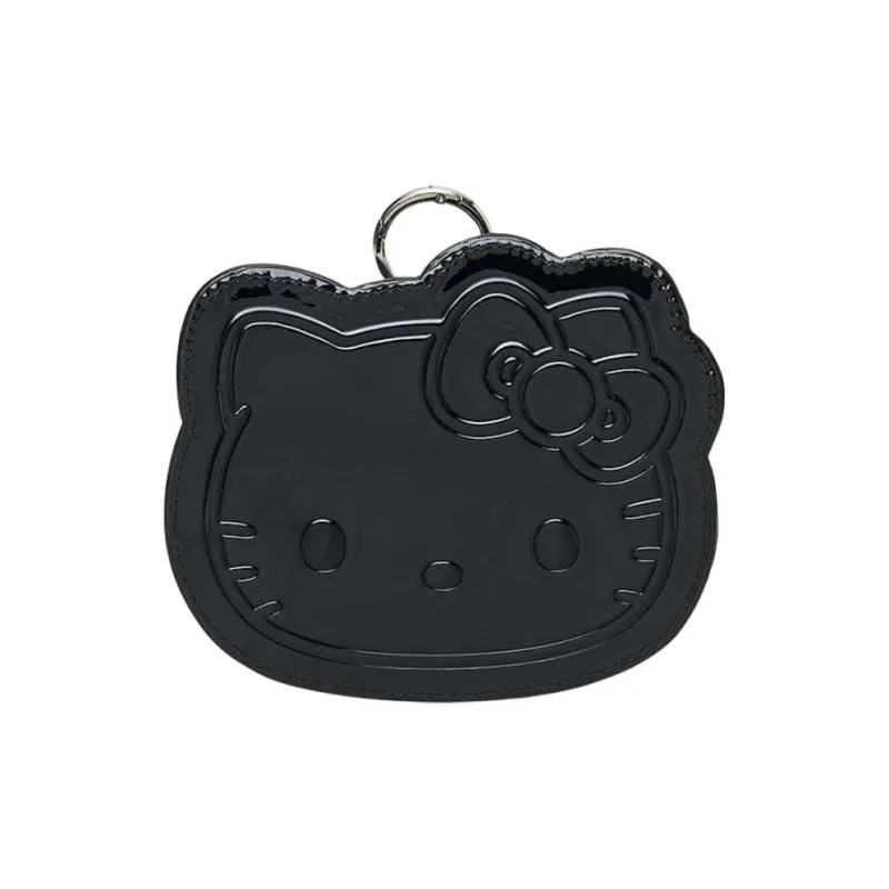 Sanrio PU Coin Purse Mini Women's Black-0