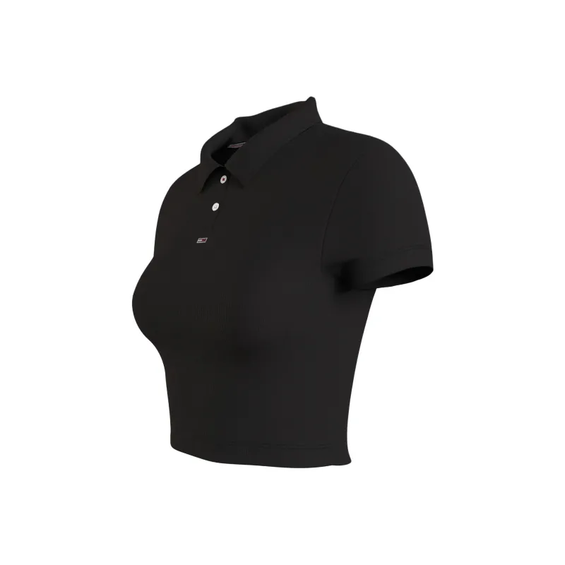 Tommy Hilfiger Polo Shirt Women's Black-2