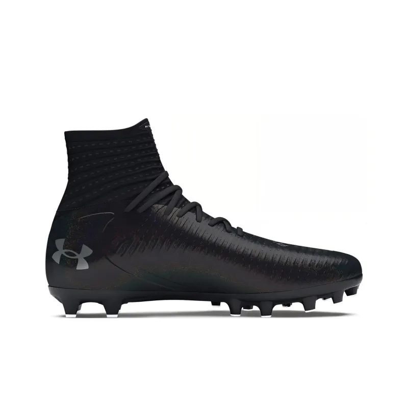 Under Armour MG Multi Ground Natural Ground Breathable Soccer Shoes Men's Black-1