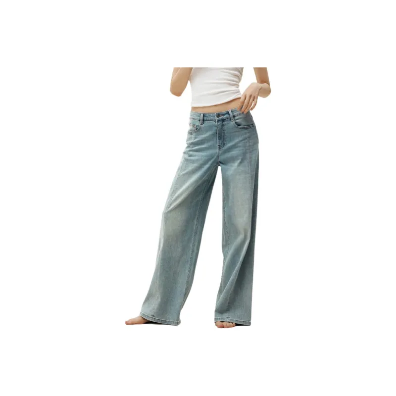 BANANA IN Jeans Women's Denim Light Blue-0