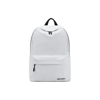 SNOOPY Polyester Backpack Unisex Black/White