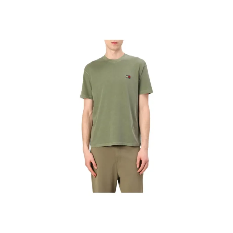 Tommy Hilfiger T Shirt Men's Olive Green-0