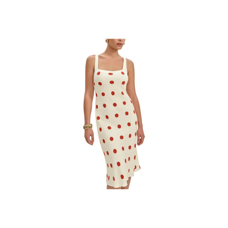 REFORMATION Iro Dress Slip Dress Women's-0