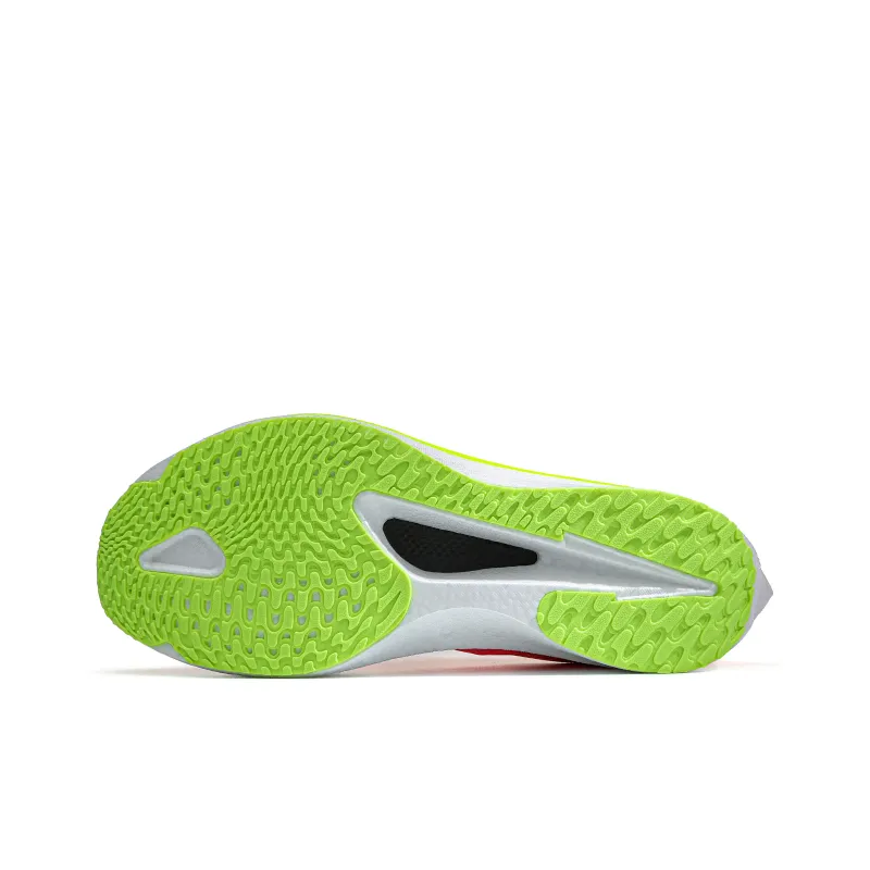 GOOD YEAR Running Shoes Unisex Low Top White, Lime-4