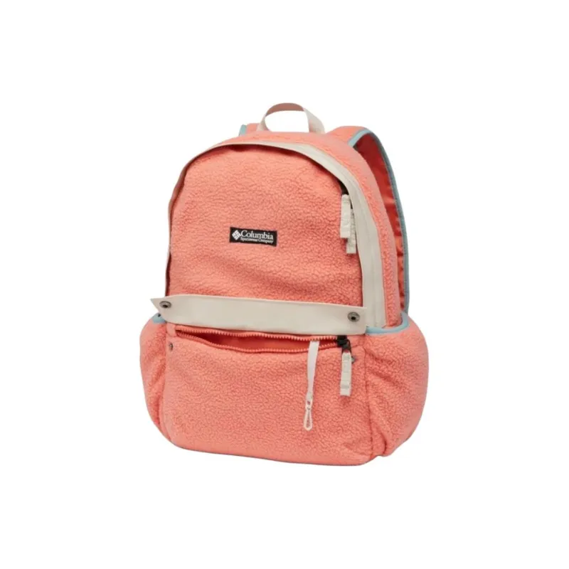Columbia 14L Backpack Outdoor Bag Polyester With Sherpa Fleece Women's-1