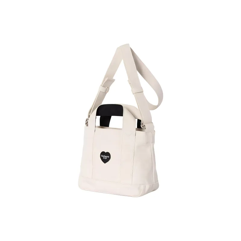 Carhartt WIP Cotton Tote Bag, Shopping Bag, Shoulder Bag, Handbag Trumpets Unisex White-2
