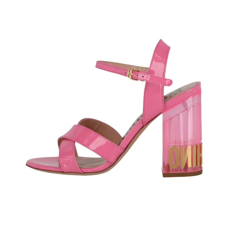 MOSCHINO One Strap Sandals Women's Pink-0