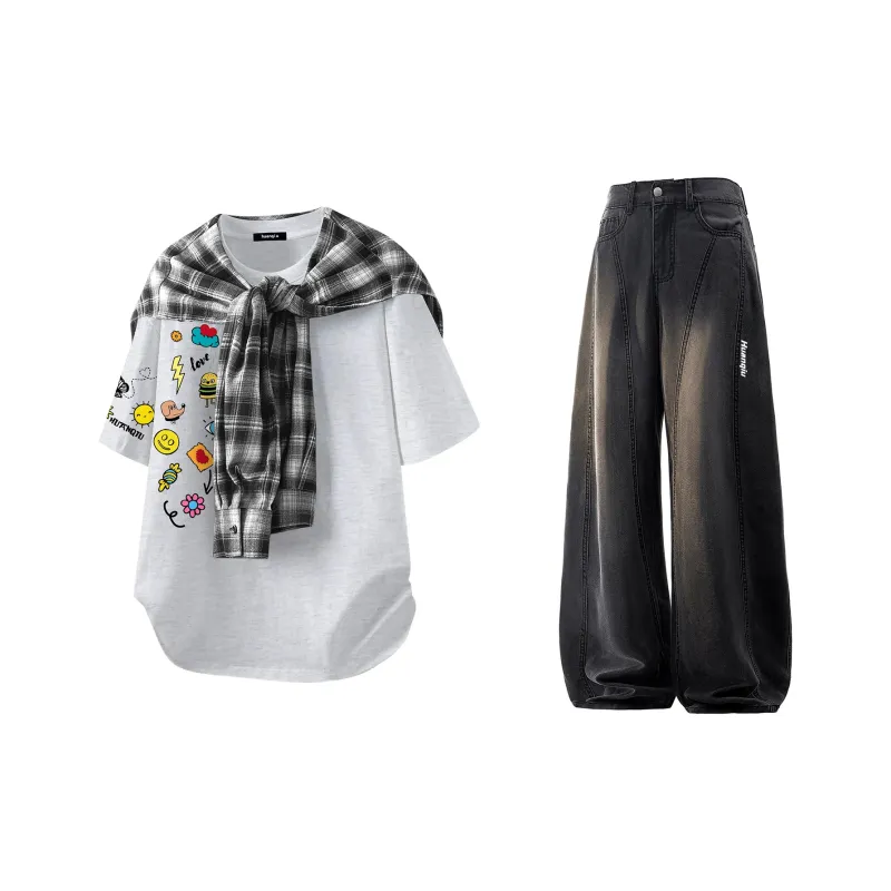 HUANQIU Casual Sportswear Unisex-2