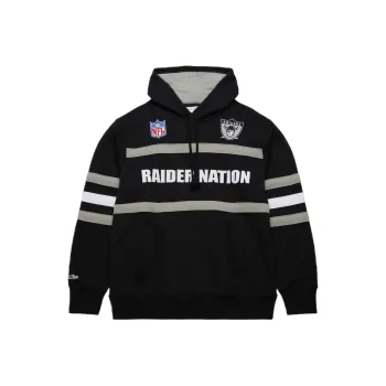 Mitchell Ness Nfl Head Coach Vintage Logo Raiders '' Hoodie