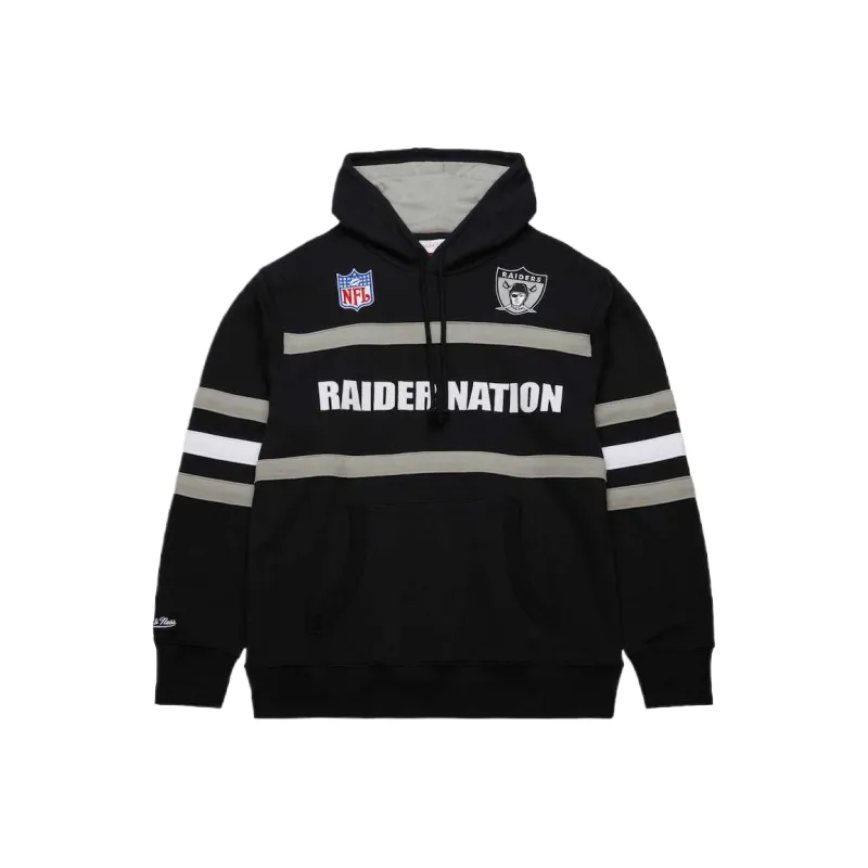 Mitchell Ness Nfl Head Coach Vintage Logo Raiders '' Hoodie-0